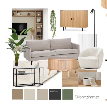 Wohnzimmer Scandi Variante III Interior Design Mood Board by RiederBeatrice on Style Sourcebook