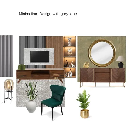 Mood Board Minimalist Grey Tone design Hanny Interior Design Mood Board by Asma Murekatete on Style Sourcebook