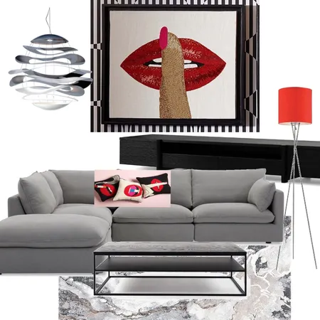 DIPLOMSKI MOODBOARD, DNEVNA Interior Design Mood Board by sanjasavin on Style Sourcebook