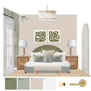 Tropical soft modern. Bedroom in natural colors. Interior Design Mood Board by Victoria NC on Style Sourcebook