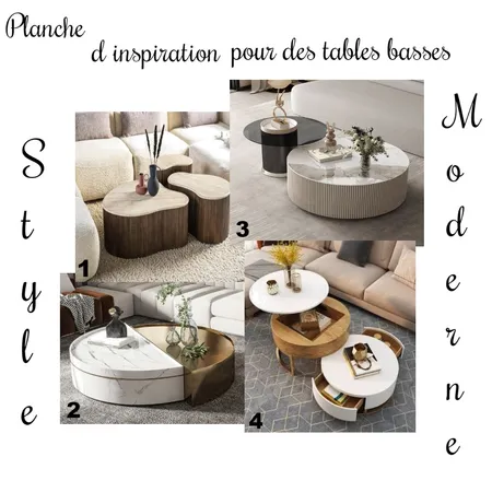 table basse Interior Design Mood Board by fatoumi on Style Sourcebook