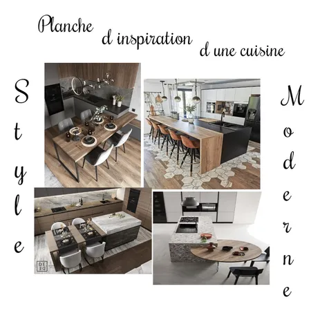 planche d inspiration d une cuisine Interior Design Mood Board by fatoumi on Style Sourcebook