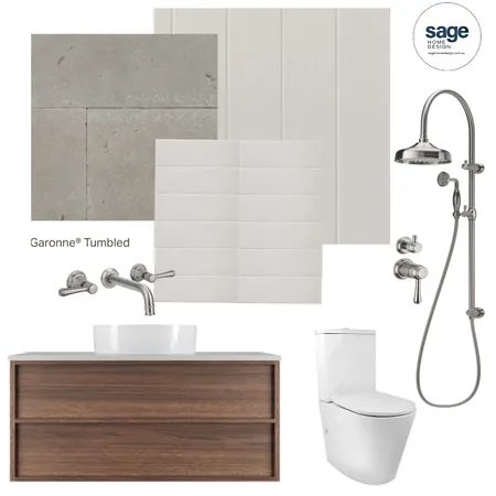 scott main bathroom Interior Design Mood Board by SAGE HOME DESIGN on Style Sourcebook