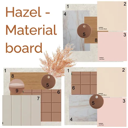 hazel .2 material board Interior Design Mood Board by FayeElizabeth on Style Sourcebook