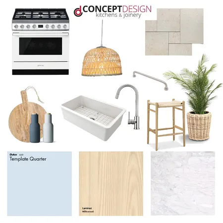 Coastal Kitchen Interior Design Mood Board by Concept Design Kitchens & Joinery on Style Sourcebook