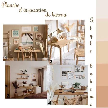 planche bureau Interior Design Mood Board by fatoumi on Style Sourcebook