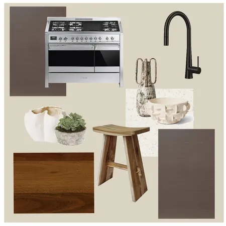 Neutral Kitchen Interior Design Mood Board by P A L O M A on Style Sourcebook