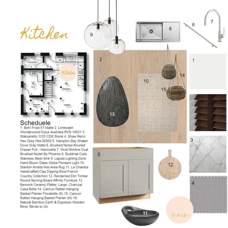Kitchen Mood Board Interior Design Mood Board by Cicco Design Studio on Style Sourcebook