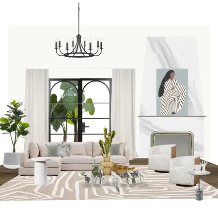 Living room in tropical chic style Interior Design Mood Board by Victoria NC on Style Sourcebook