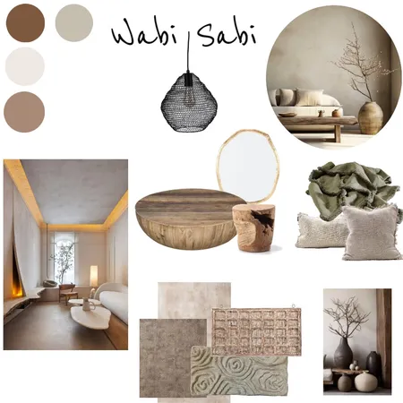 Wabi Sabi Module 3 Interior Design Mood Board by klcar77@yahoo.com on Style Sourcebook