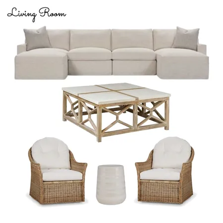 Living Room Interior Design Mood Board by Oksana Gallant Studio on Style Sourcebook