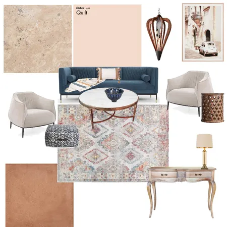 Tuscan Living room Interior Design Mood Board by Land of OS Designs on Style Sourcebook