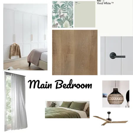 Main Bedroom Interior Design Mood Board by JLK on Style Sourcebook