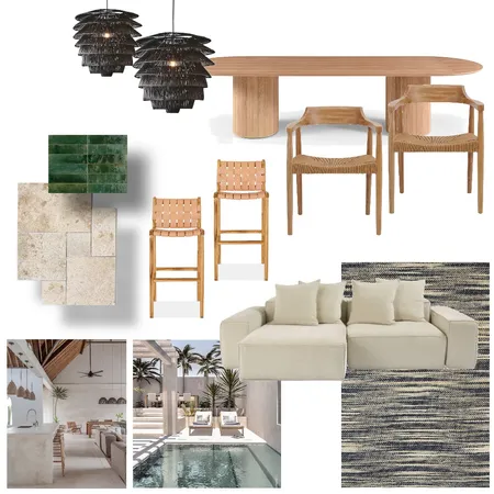 Modern tropical luxe Interior Design Mood Board by Manea Interior Design & Styling on Style Sourcebook