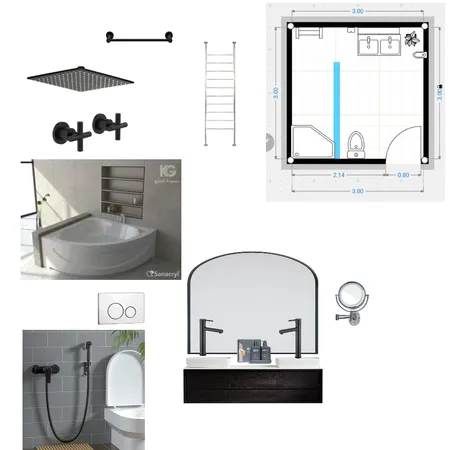 Bathroom Interior Design Mood Board by wwwhayatywww on Style Sourcebook