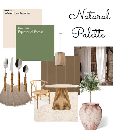 Natural Palette Interior Design Mood Board by DBA Interiors on Style Sourcebook