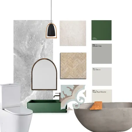 Baño Verde Interior Design Mood Board by sari.12 on Style Sourcebook