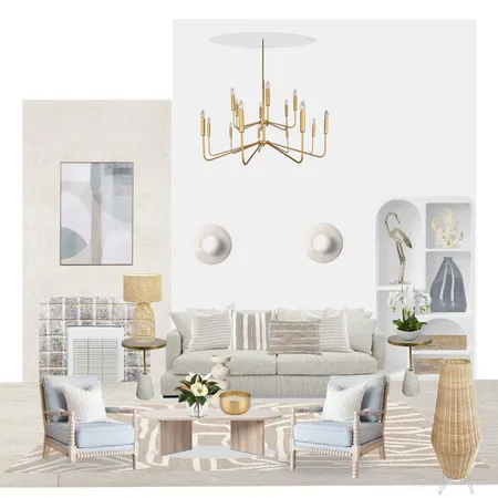 Coastal Living Room Interior Design Mood Board by Victoria NC on Style Sourcebook