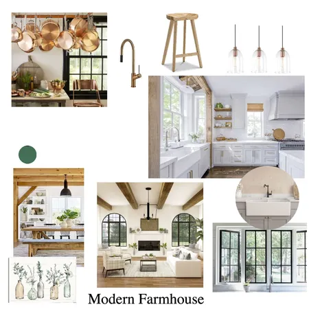 Modern Farmhouse Interior Design Mood Board by Chloe_Reynolds on Style Sourcebook