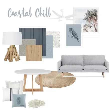 Coastal Chill - Module 3 IDI Interior Design Mood Board by IDI on Style Sourcebook