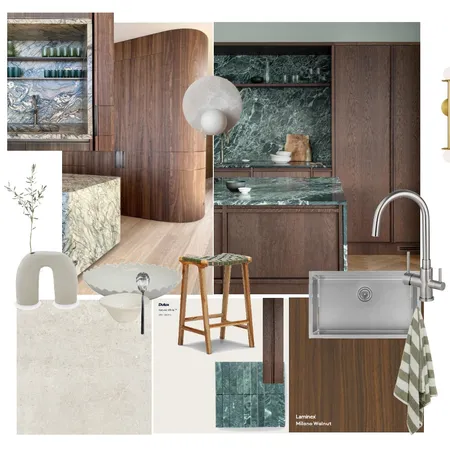 Kitchen Verde Interior Design Mood Board by Servini Studio on Style Sourcebook