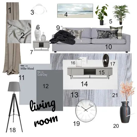 living room ass. 9 Interior Design Mood Board by rtetzlaff70@gmail.com on Style Sourcebook