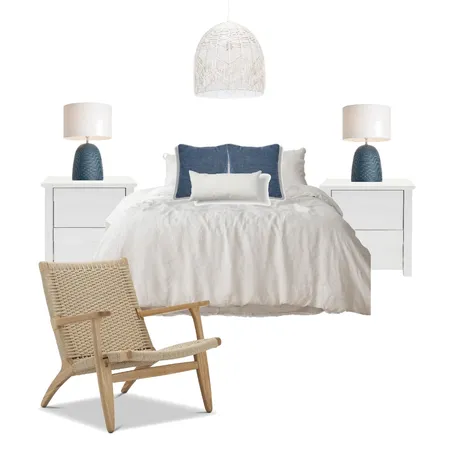 camera da letto coastal Interior Design Mood Board by kartika on Style Sourcebook