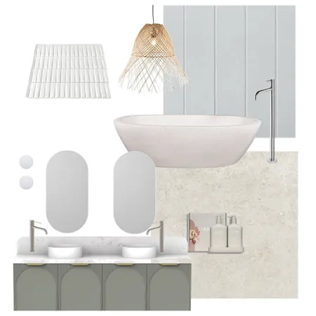Point Frederick Master Ensuite Interior Design Mood Board by RheDesign on Style Sourcebook