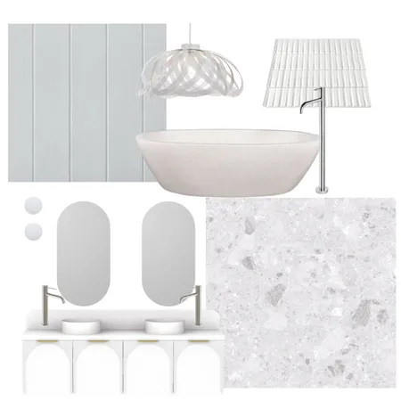 Point Frederick Master Ensuite 2 Interior Design Mood Board by RheDesign on Style Sourcebook