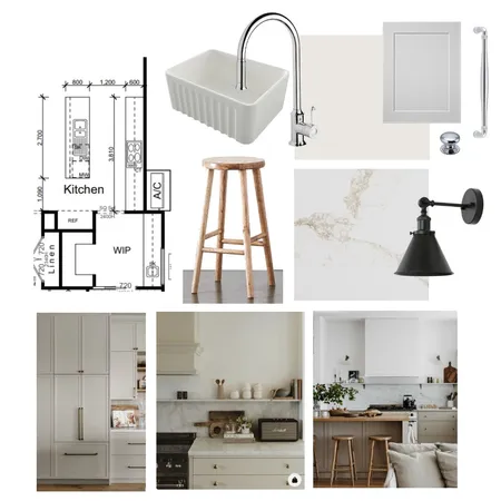 Kitchen Interior Design Mood Board by j.rockell@hotmail.com on Style Sourcebook