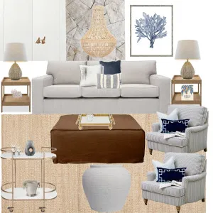 Australian hamptons living room Interior Design Mood Board by Styled by Jo on Style Sourcebook