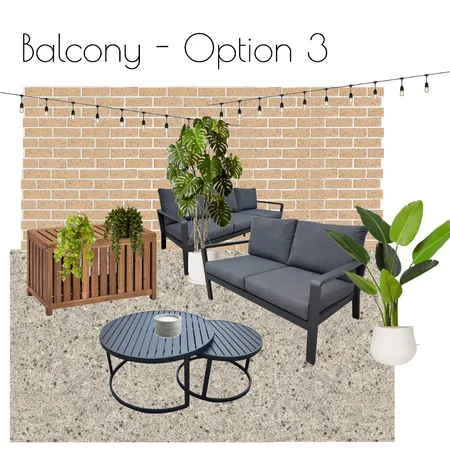 Nick's Apt - Balcony Interior Design Mood Board by Libby Malecki Designs on Style Sourcebook