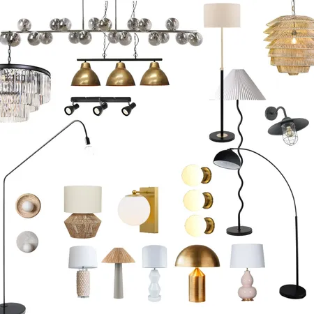 lighting Interior Design Mood Board by Fern on Style Sourcebook