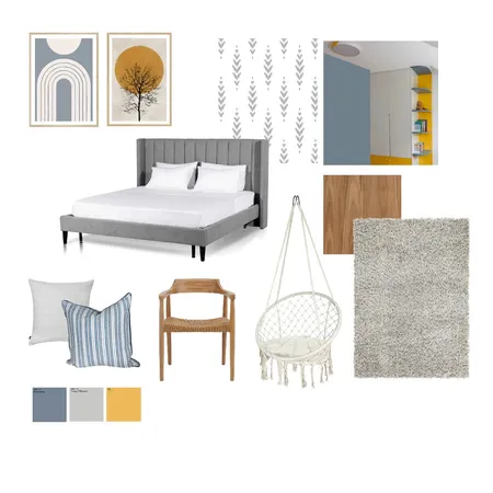 Teen bedroom Interior Design Mood Board by Studio Tamar Creative on Style Sourcebook