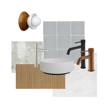 Bandon Street Shed Bathroom Interior Design Mood Board by Holm & Wood. on Style Sourcebook