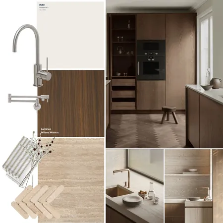 Working Kitchen Interior Design Mood Board by Servini Studio on Style Sourcebook