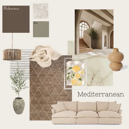 Mediterranean Design Style Mood Board Interior Design Mood Board by allie_reading on Style Sourcebook