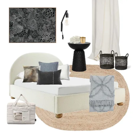 Guest Bedroom Interior Design Mood Board by Heliza Lo on Style Sourcebook