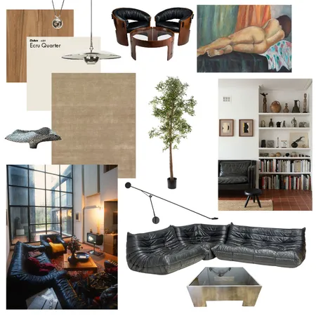 mid cent Interior Design Mood Board by eliffilyos on Style Sourcebook