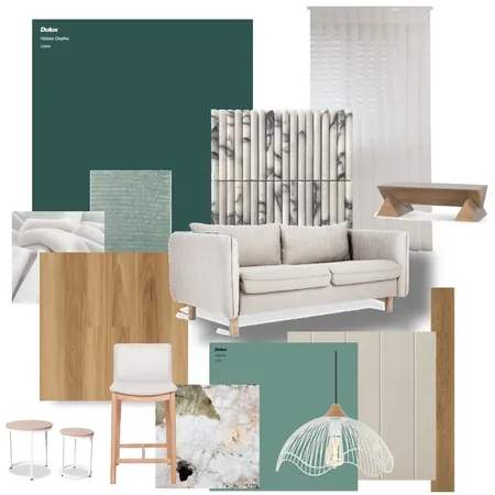mood board living and American kitchen. Interior Design Mood Board by EZRAA on Style Sourcebook