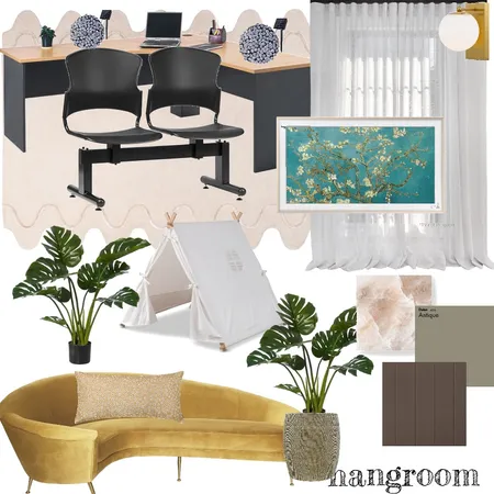 Hangroom Interior Design Mood Board by Khloedesign on Style Sourcebook