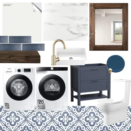 Laundry & WC Interior Design Mood Board by HappyHeart on Style Sourcebook