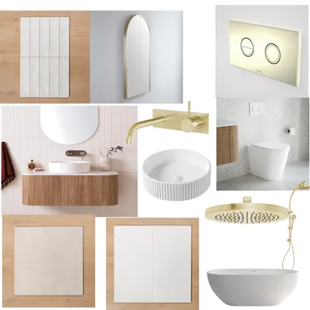 Main Bathroom Interior Design Mood Board by KGLO on Style Sourcebook