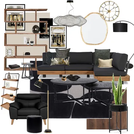 blk living Interior Design Mood Board by KaterinaNous on Style Sourcebook