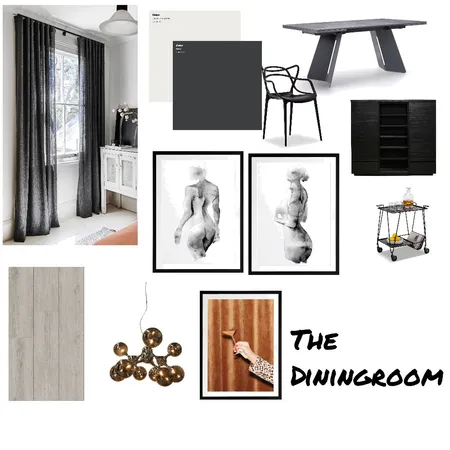 The dining room Interior Design Mood Board by LatoyaBH on Style Sourcebook