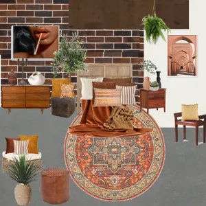orange Interior Design Mood Board by Luxuryy on Style Sourcebook