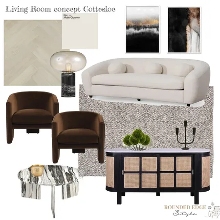 Living room concept Cottesloe Interior Design Mood Board by roundededgestyle on Style Sourcebook