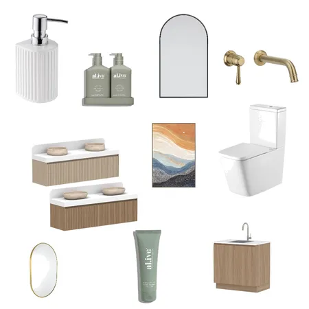 bathroom Interior Design Mood Board by maya123. on Style Sourcebook
