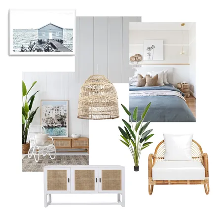 Sharon Guest Room - blues Interior Design Mood Board by Helen Laverty on Style Sourcebook
