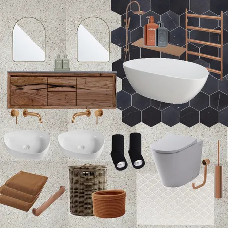 bathroom Interior Design Mood Board by Stefanidou Dimitra on Style Sourcebook